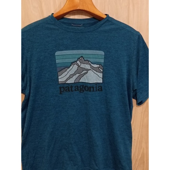 Patagonia Men's M Capilene Cool Daily Graphic Shirt Stretch Performance UPF 59 - Picture 2 of 7